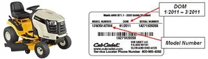 Hydro-Gear Limited Partnership recalled product
