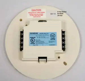 Beijing Siemens Cerberus Electronics recalled product