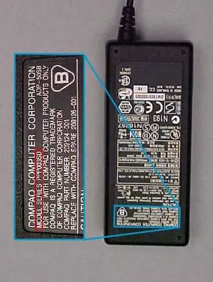 CPSC, Compaq recalled product