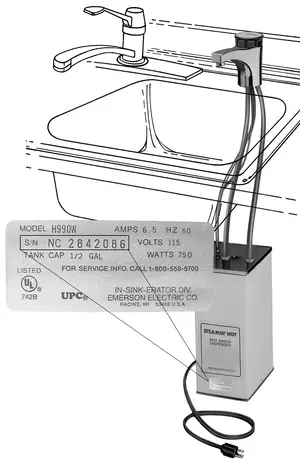 In-Sink-Erator recalled product