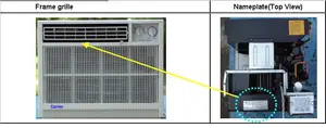 Carrier Guam recalled product