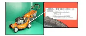Husqvarna Forest and Garden recalled product