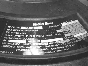 Sta-Rite Industries recalled product