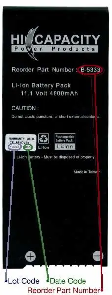 CPSC, Battery-Biz recalled product