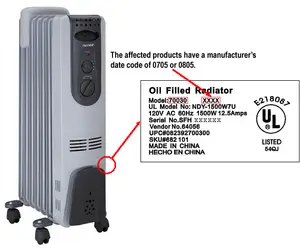 CPSC, King of Fans recalled product