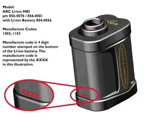 GP Batteries International recalled product