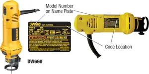 DEWALT Industrial Tool recalled product
