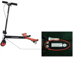 Razor USA recalled product