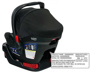 CPSC, NHTSA and Britax recalled product