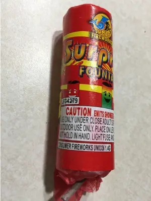 Matrix Fireworks recalled product