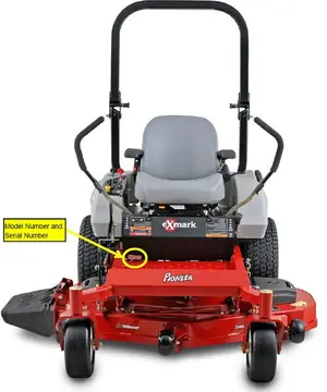 Exmark Manufacturing recalled product