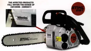 Stihl recalled product