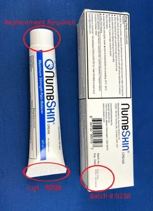 Unknown recalled product