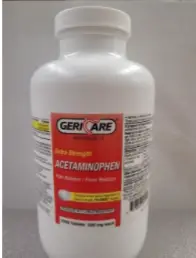 Geri-Care Pharmaceuticals recalled product
